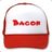 Red Bacon Hat